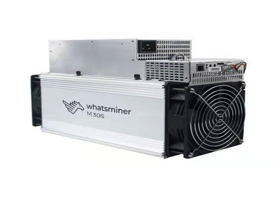 3420W Microbt Whatsखान में काम करनेवाला M30s 90TH/S प्रयुक्त BTC बिट माइनिंग मशीन