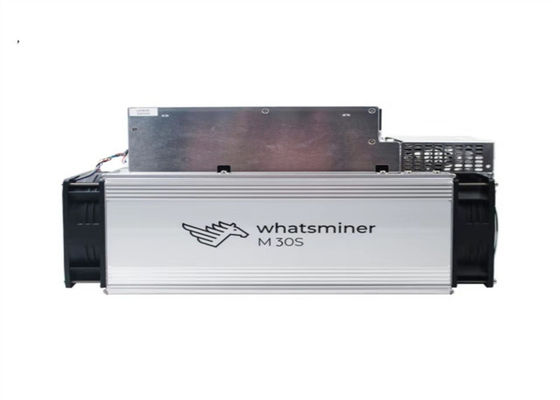 3420W Microbt Whatsखान में काम करनेवाला M30s 90TH/S प्रयुक्त BTC बिट माइनिंग मशीन