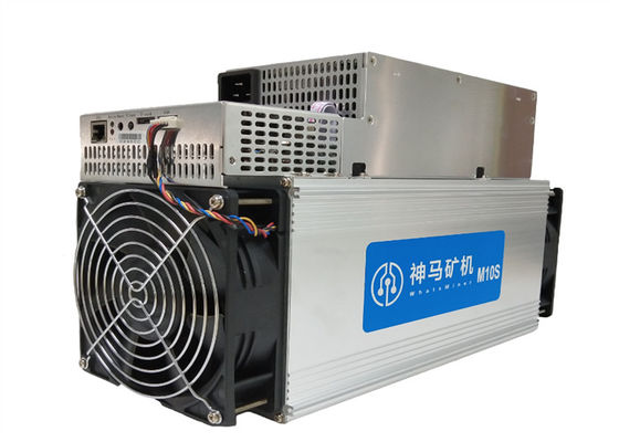 BTC Microbt Whatsखान में काम करनेवाला M10S 44TH/S एएसआईसी खान में काम करनेवाला सेकेंड हैंड 2640W